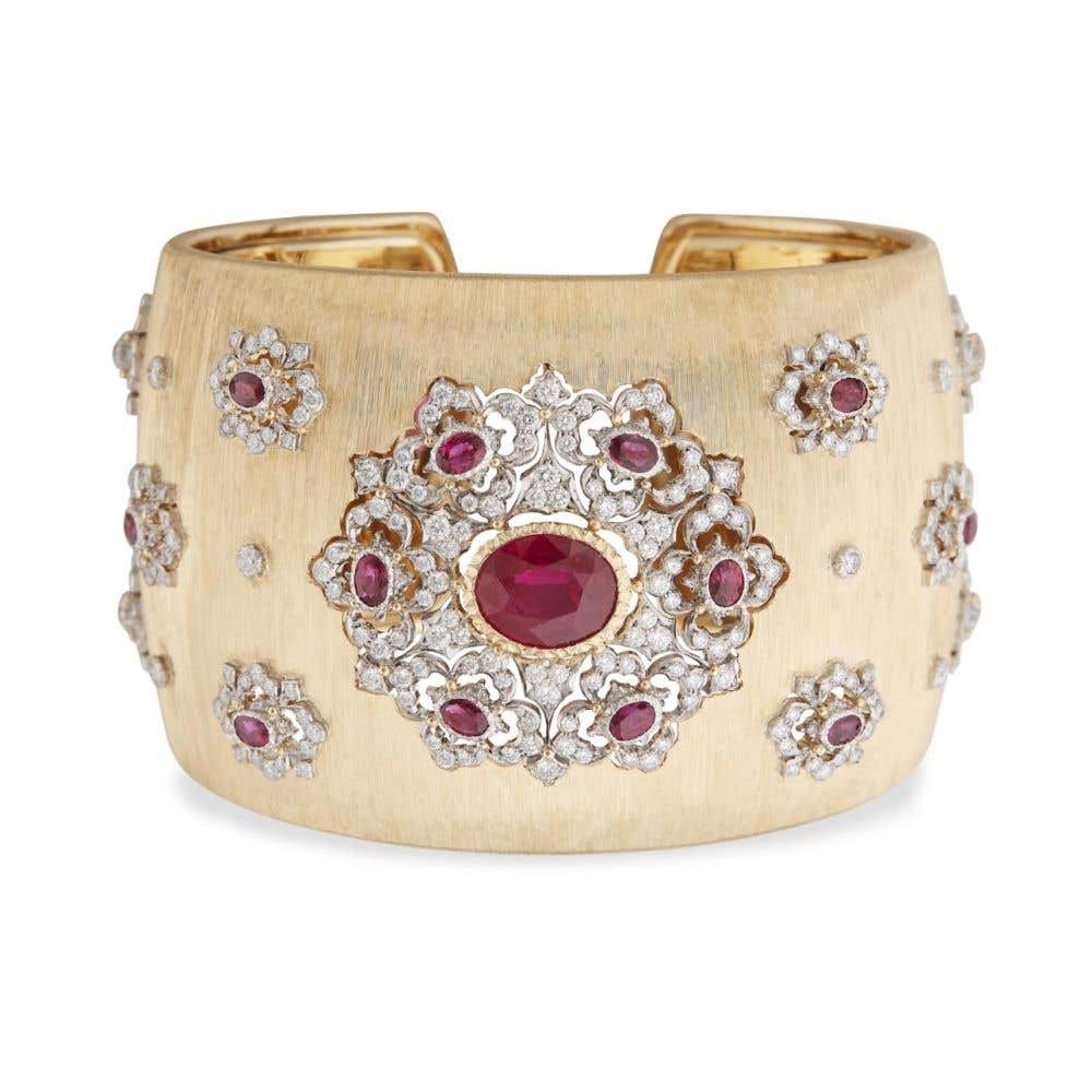 OPERA YELLOW AND WHITE GOLD HIGH JEWELLERY BRACELET