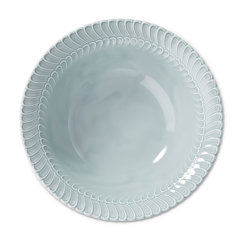 ROUCHE TANG GREEN PORCELAIN SALAD BOWL