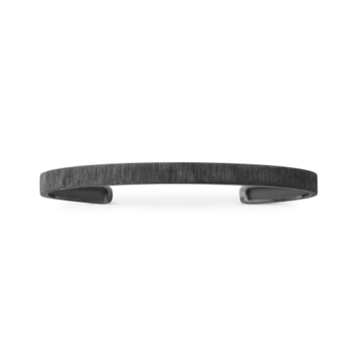 MACRI WHITE GOLD AND RUTHENIUM FOR MEN BAND BRACELET