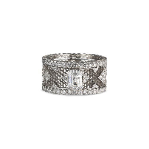GINEVRA WHITE GOLD RING