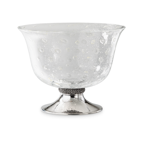 CAVIAR MEDIUM BOWL IN MURANO GLASS