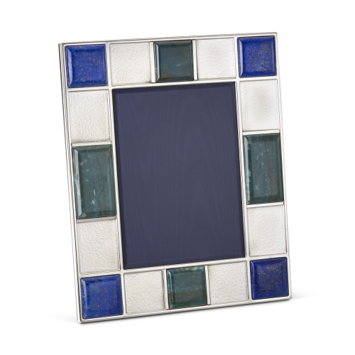 DOGE LARGE FRAME WITH MALACHITE AND LAPIS