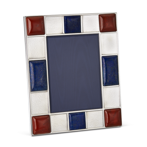DOGE LARGE FRAME WITH RED JASPER AND LAPIS