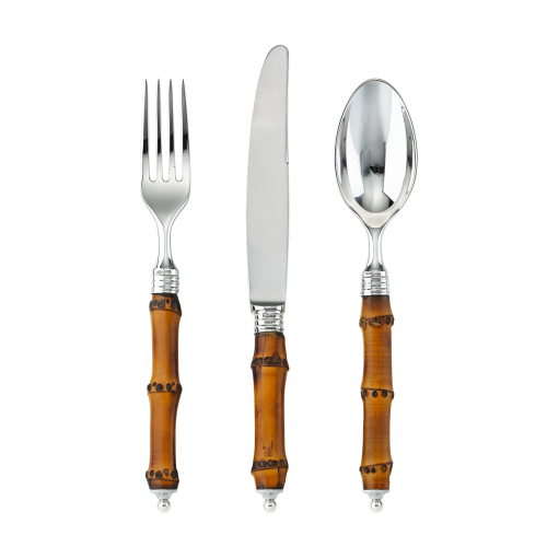 TAHITI EUROPEAN FLATWARE SET FOR 12 PEOPLE