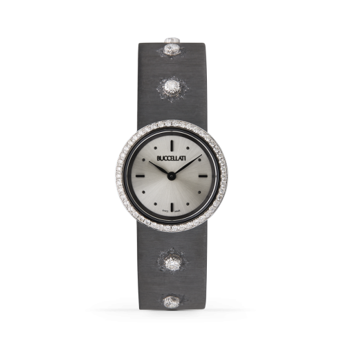 MACRI YELLOW GOLD AND DIAMONDS WATCH
